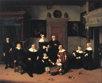 阿德裡安 敭斯 範 奧斯塔德 Portrait of a Family 阿德裡安 敭斯 範 奧斯塔德 Portrait of a Family